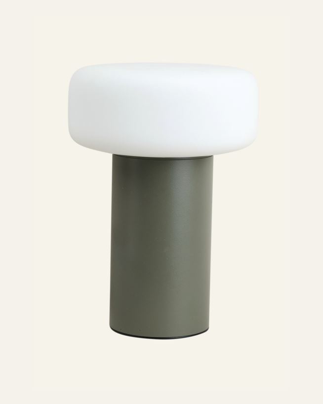 Led bordlampe midtgrønn - ø14x11,7 cm midtgrønn - 1