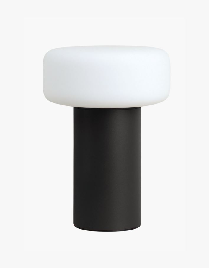 Led lampe svart - ø14x20,8 cm svart - 1