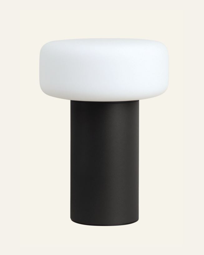 Led bordlampe svart - ø14x11,7 cm svart - 1