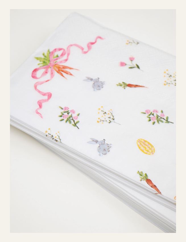 Buffet papirservietter multi hvit - 3