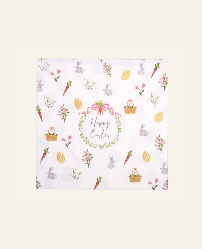 Papirservietter multi hvit - 33x33 cm multi hvit - 1