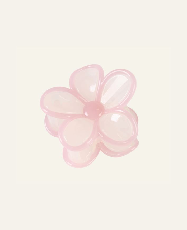 Hårklype rosa - 4,5x4,2x3,5 cm rosa - 1