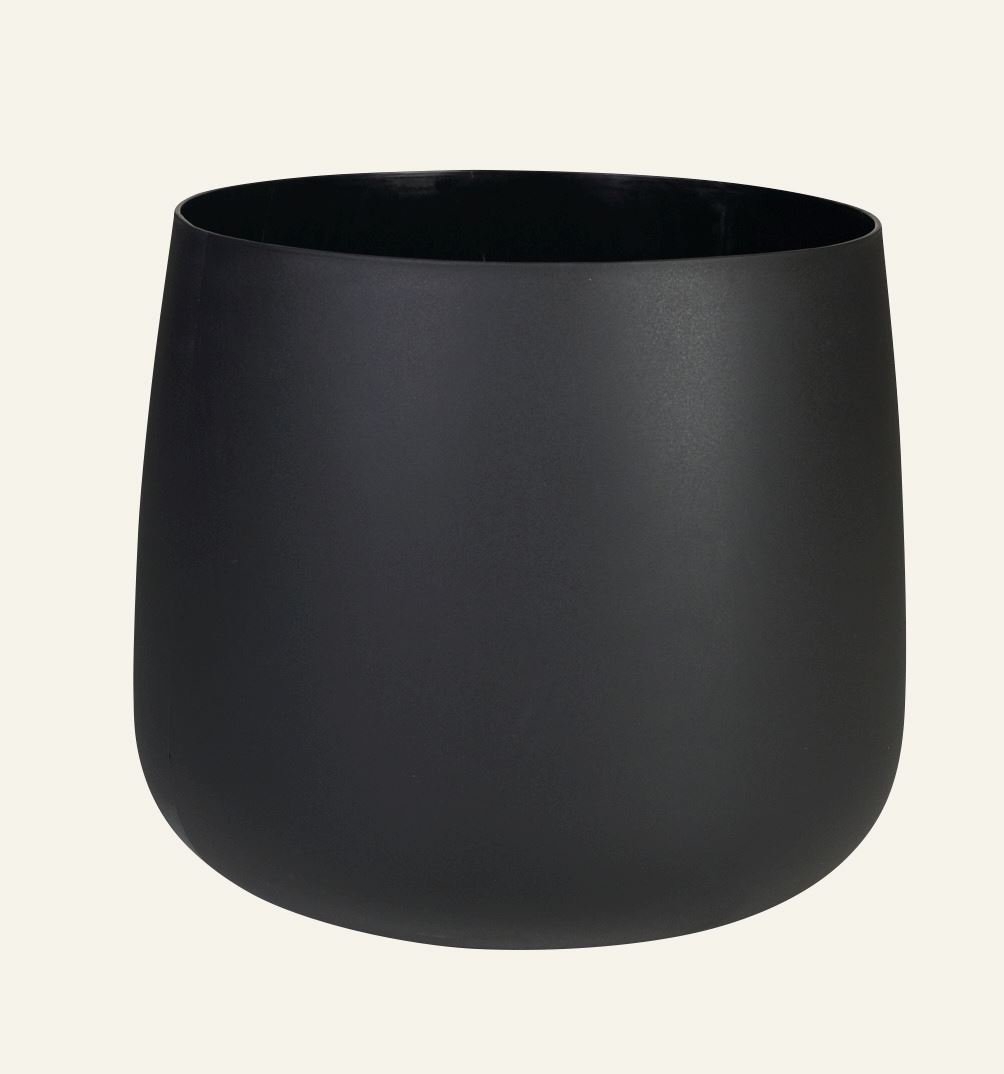 Utepotte svart - ø38,5x36,5 cm svart - 1