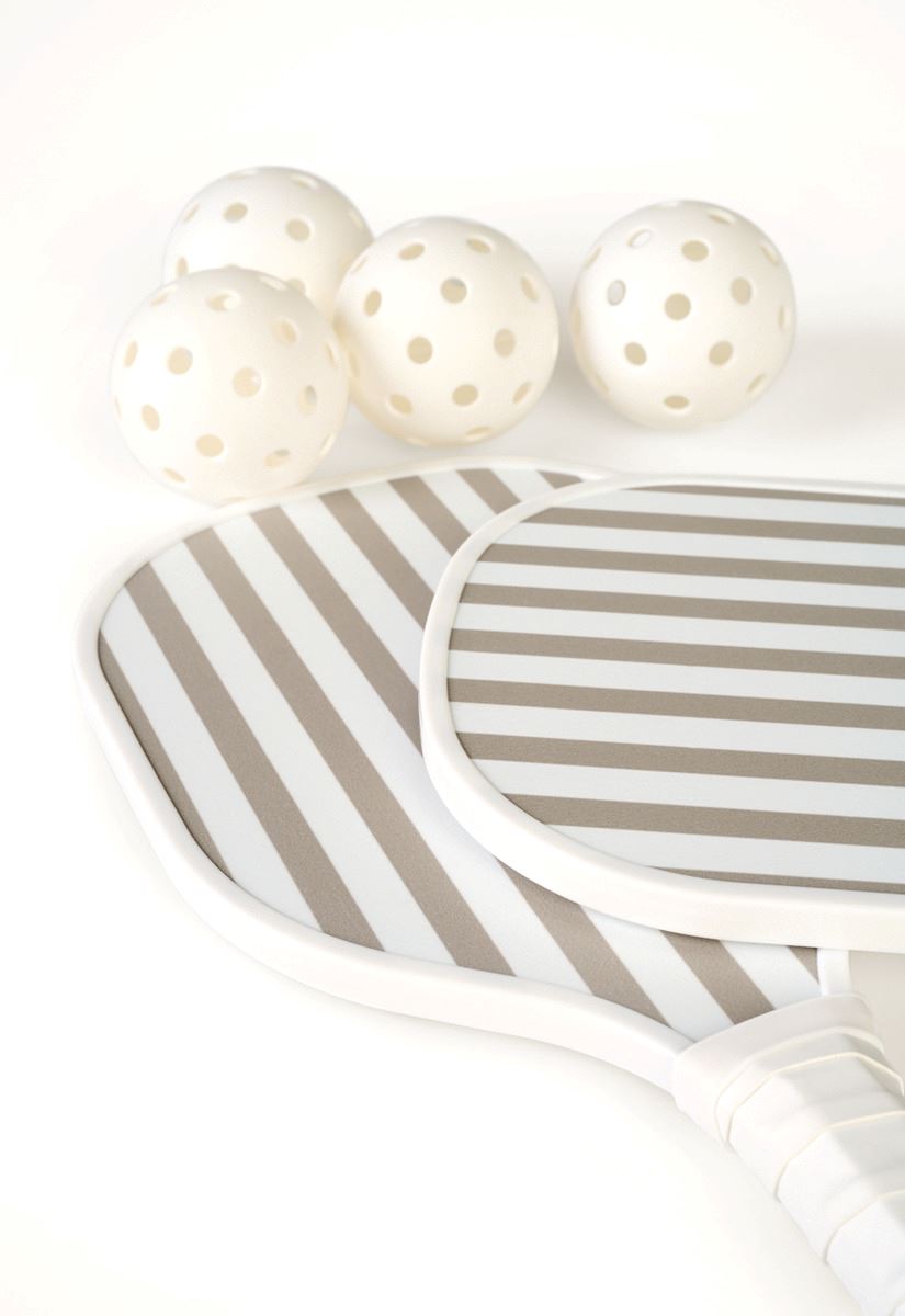 Pickleball sett lys beige - 2