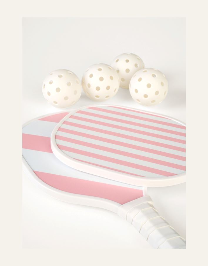 Pickleball sett rosa - 2