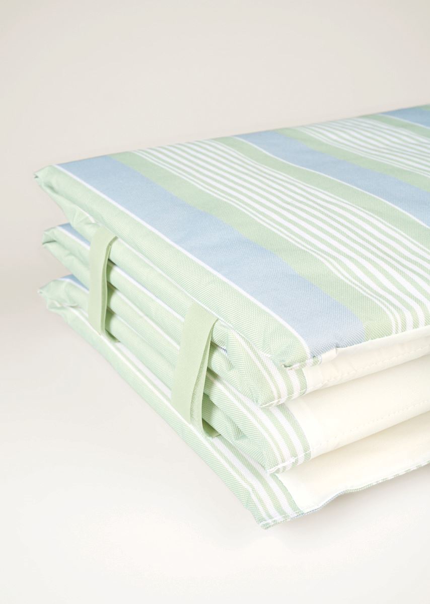 Strandmadrass multi grønn - 2