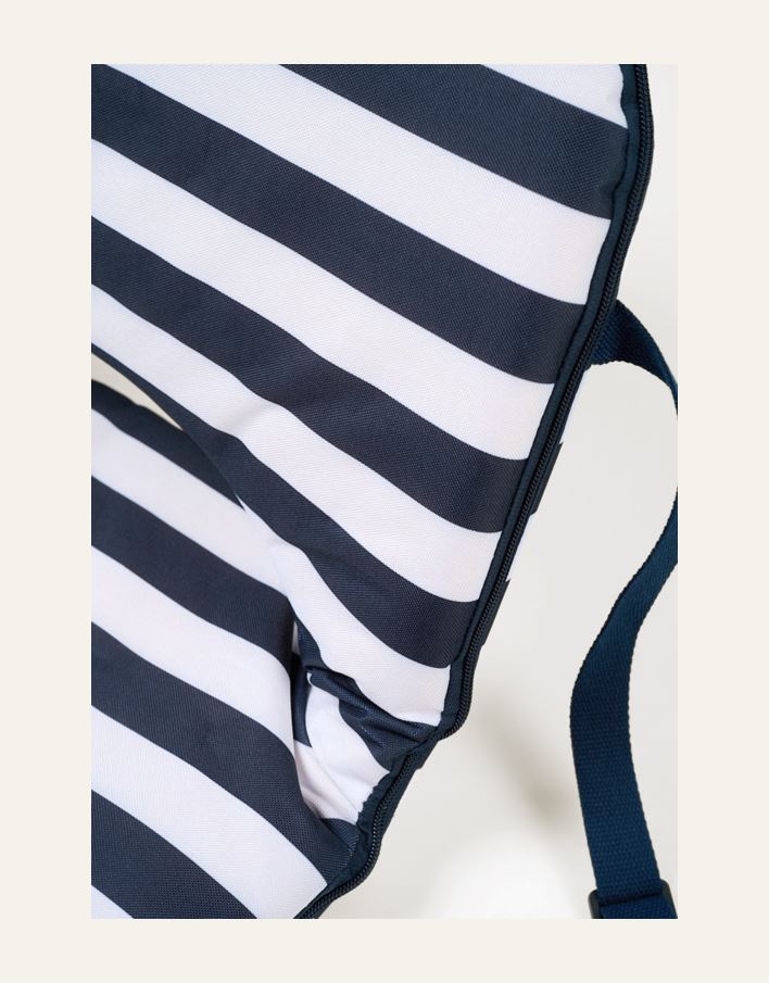 Strandstol marineblå - 3