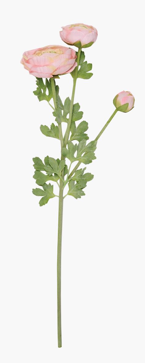 Blomst lys korall - 18x14x63,5 cm lys korall - 1