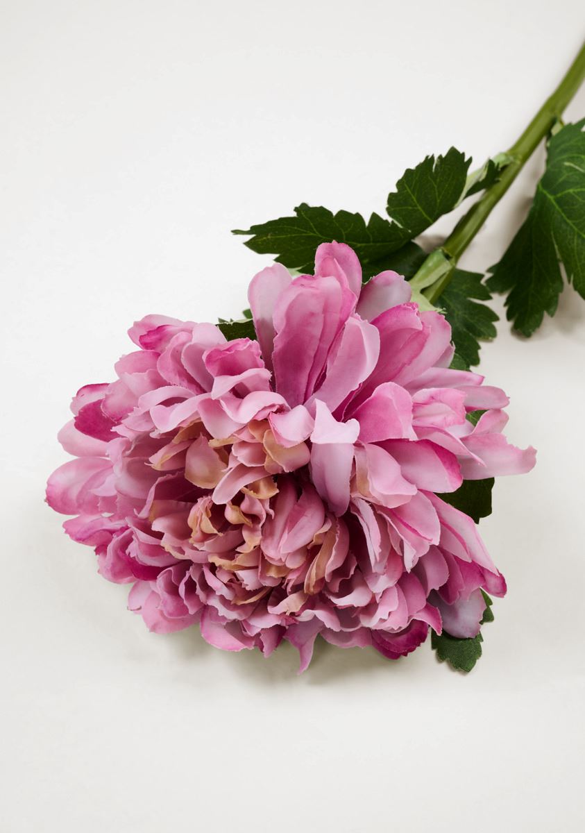 Blomst gammelrosa - 2