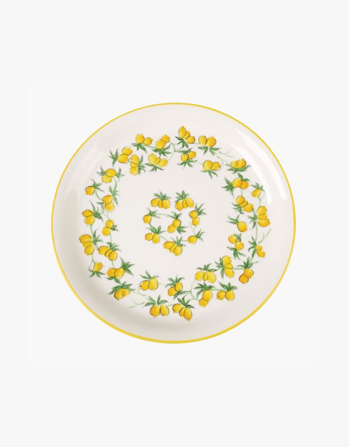 Tallerken gul - ø27 cm gul - 1