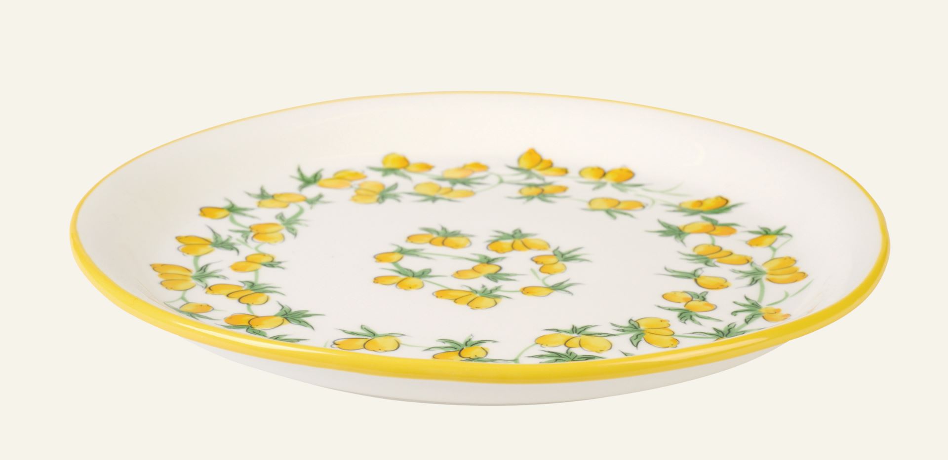 Tallerken gul - 3