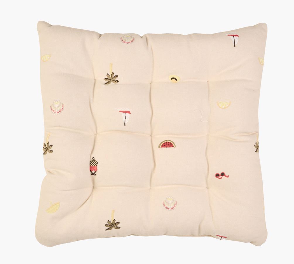 Stolpute beige - 40x40x4 cm beige - 1