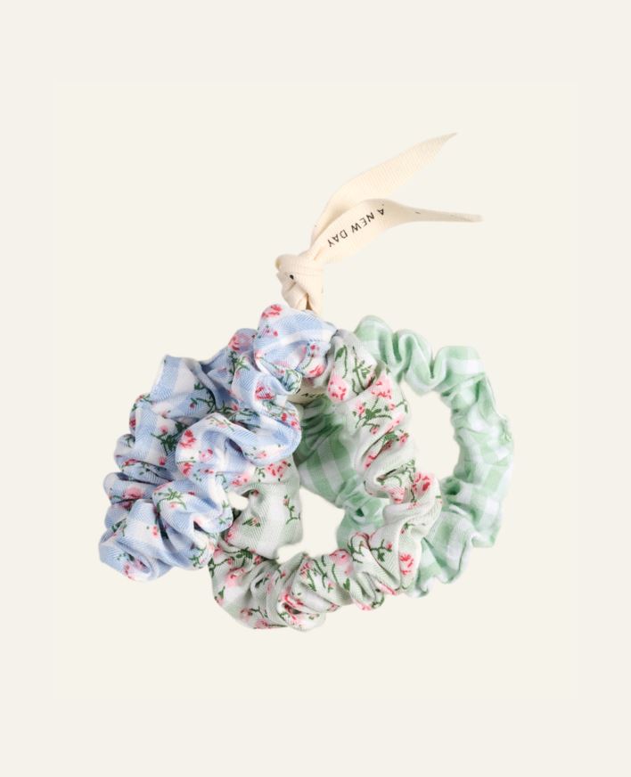 Hårstrikk grønn - 6,5x6,5x0,5 cm grønn - 1