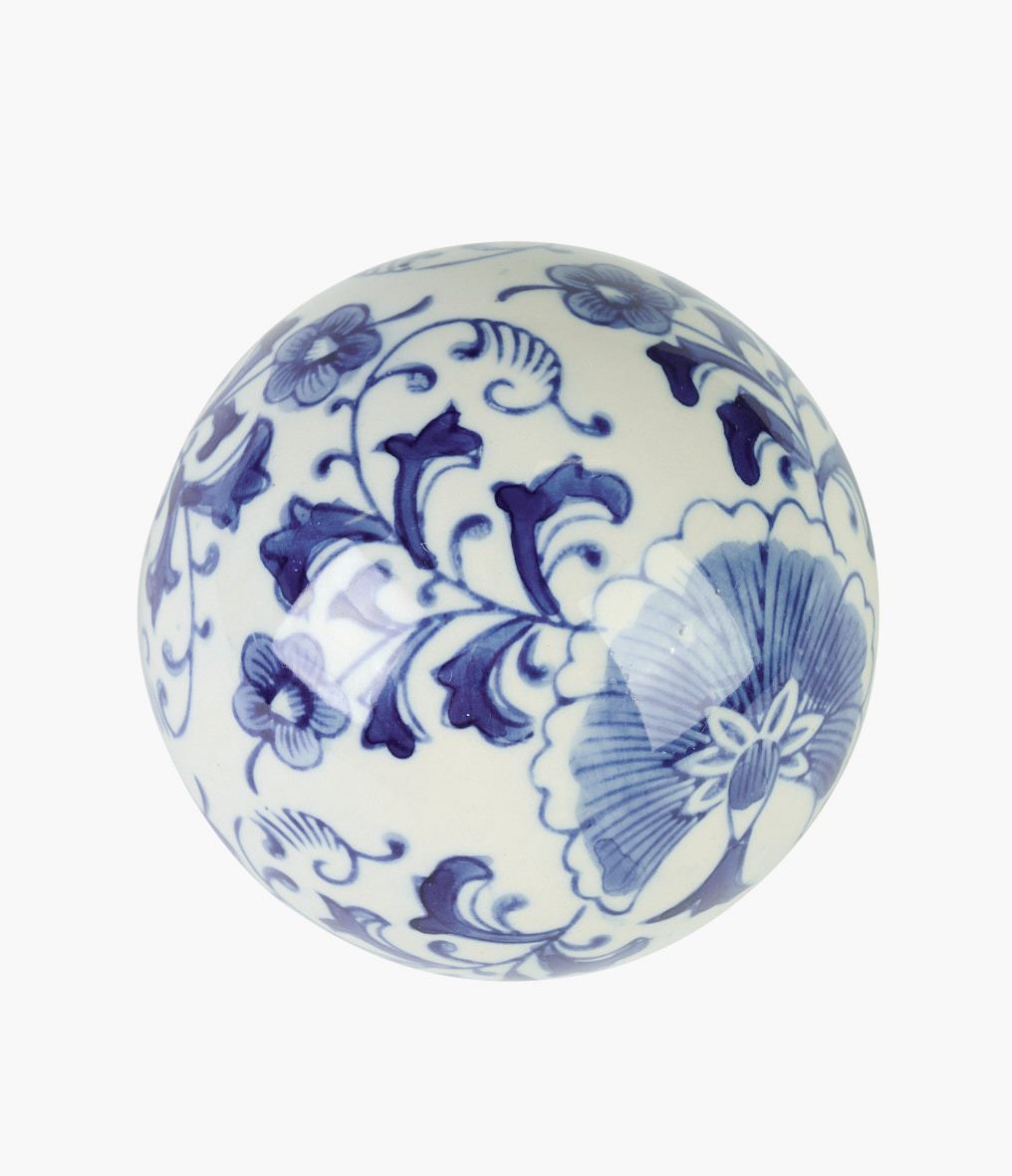 Dekorkule multi blå - 7,5x7,5x7,5 cm multi blå - 1