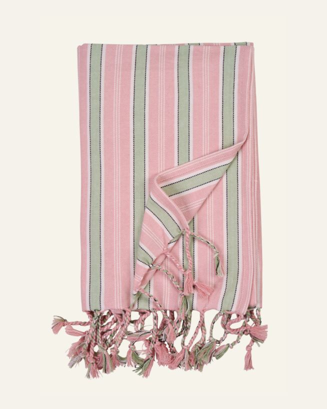 Badehåndkle rosa - 75x150cm rosa - 1