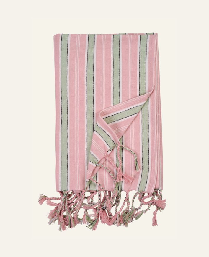 Badehåndkle rosa - 75x150cm rosa - 1