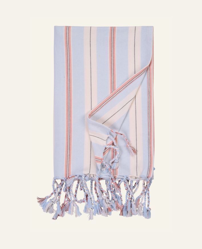 Badehåndkle blå - 75x150cm blå - 1