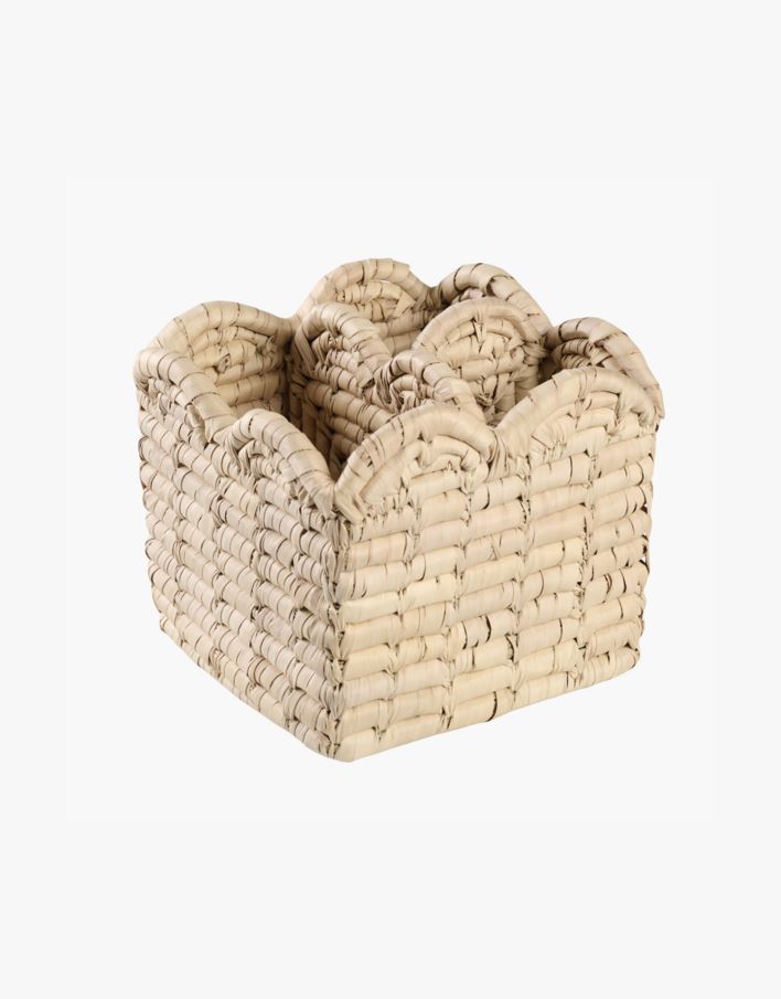 Bestikkurv natur - 15x15x13 cm natur - 1