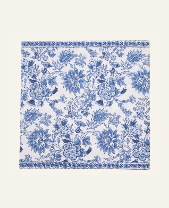 Papirservietter multi blå - 33x33 cm multi blå - 1