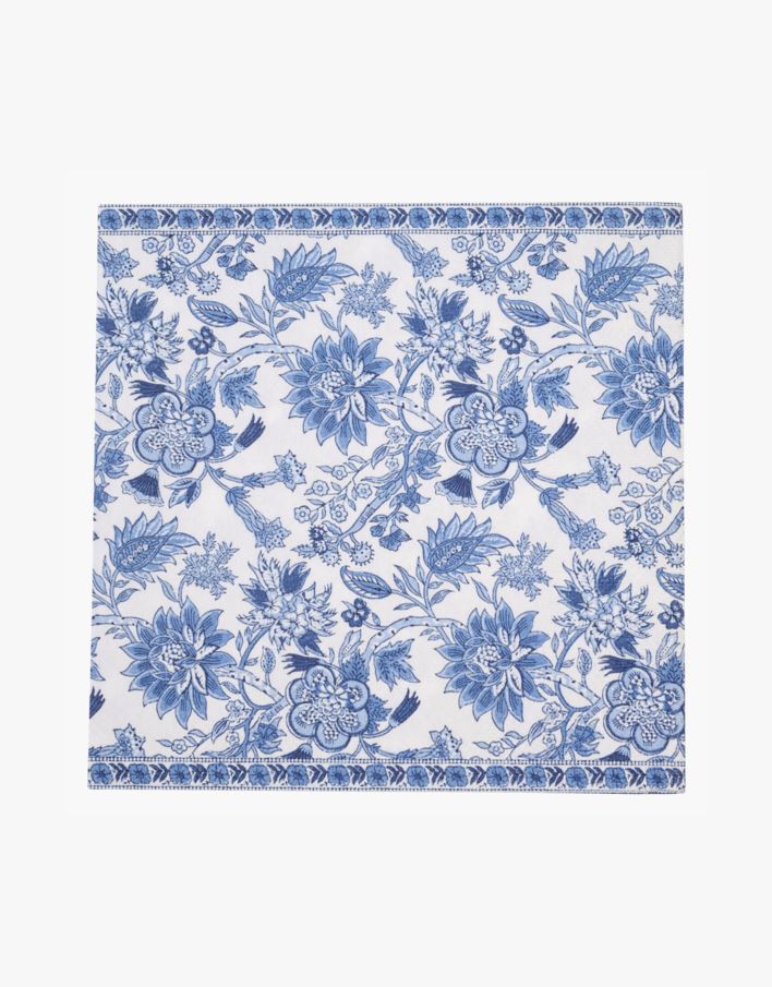 Papirservietter multi blå - 33x33 cm multi blå - 1