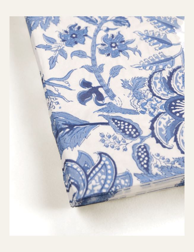 Middagsservietter multi blå - 3