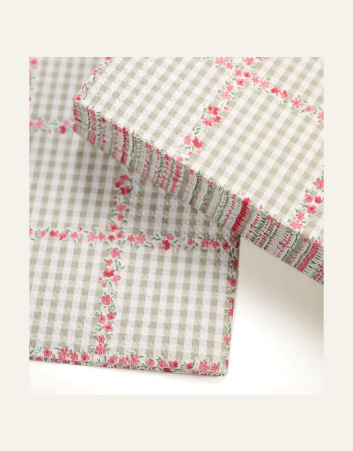 Papirservietter multi rosa - 2