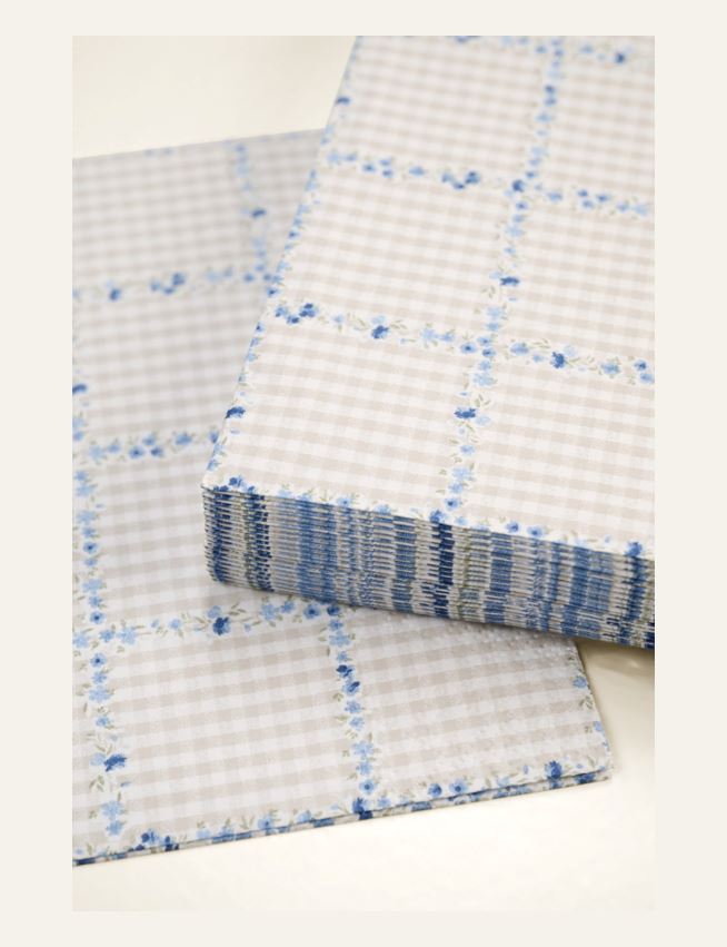 Papirservietter multi blå - 2