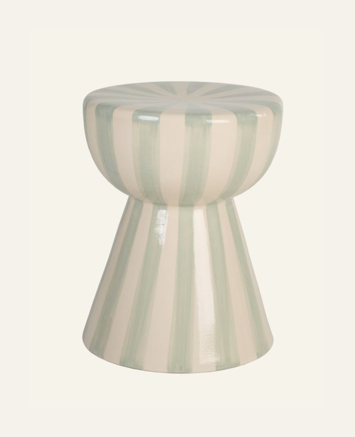 Sidebord multi grønn - ø33x44 cm multi grønn - 1