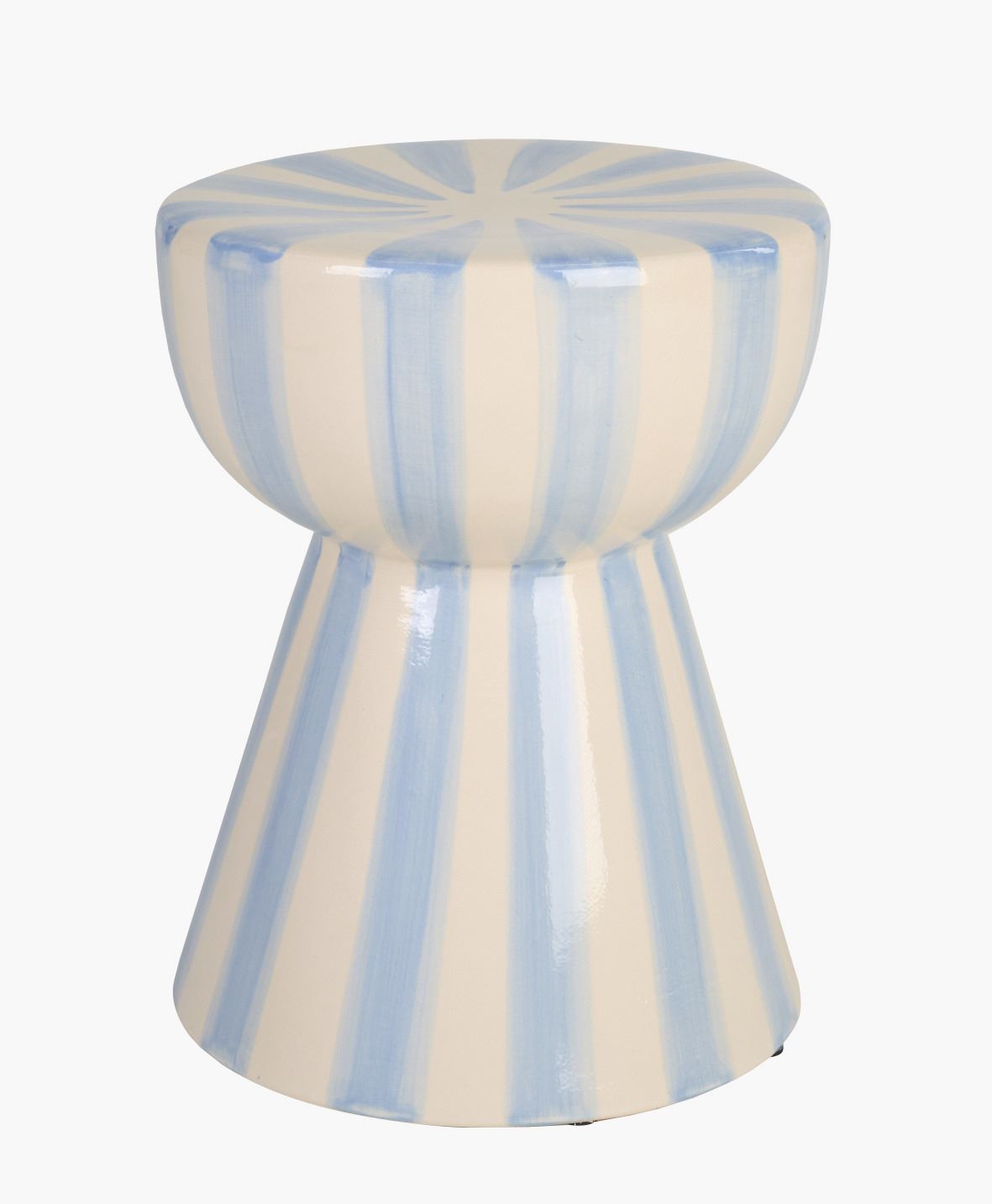 Sidebord multi blå - ø33x44 cm multi blå - 1