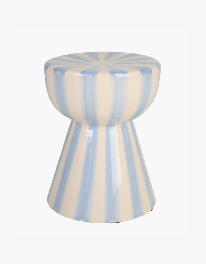 Sidebord multi blå - ø33x44 cm multi blå - 1