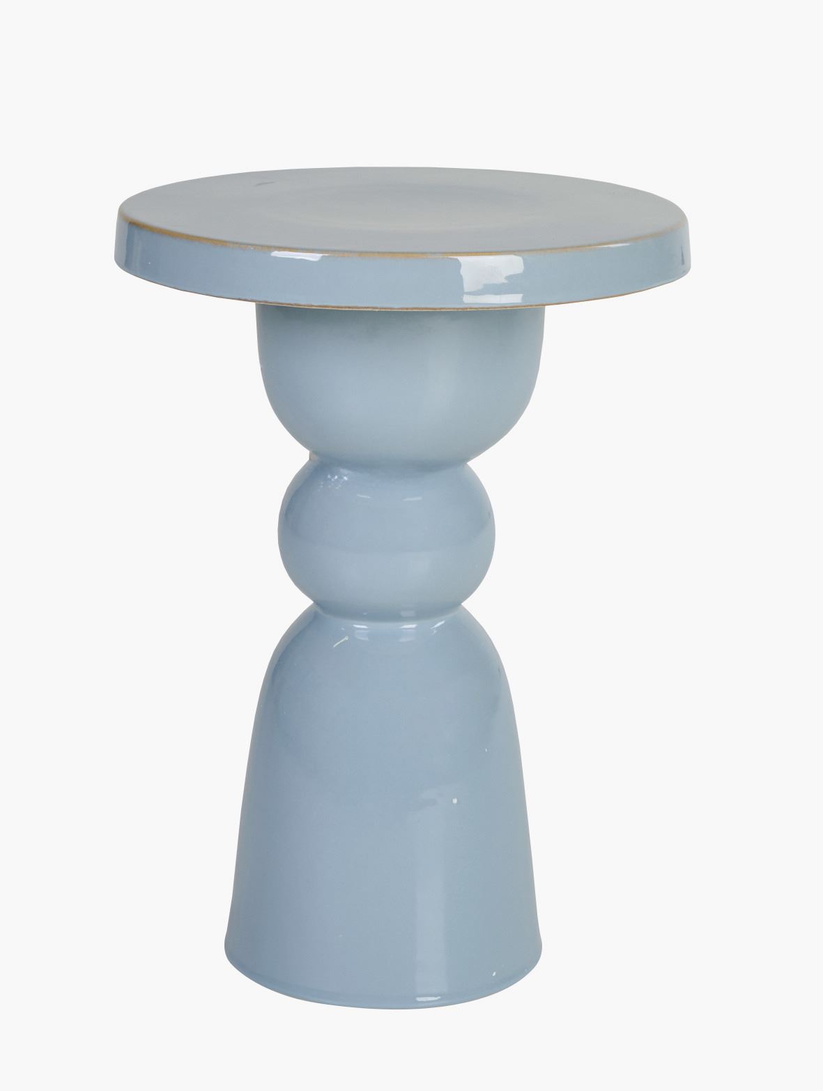 Sidebord lys blå - ø32x45 cm lys blå - 1