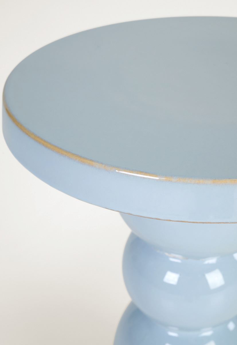 Sidebord lys blå - 3