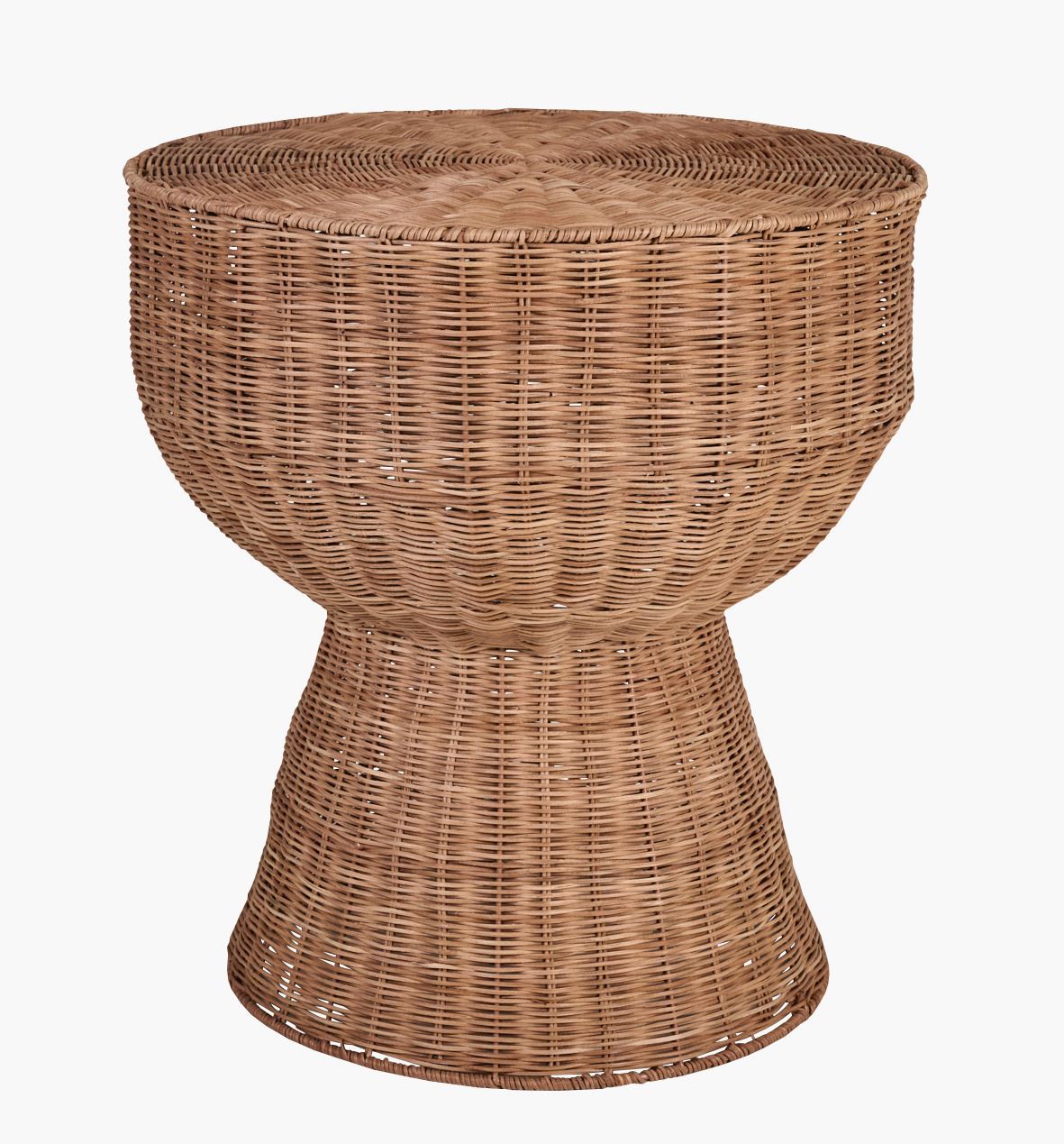 Sidebord natur - ø50x55 cm natur - 1