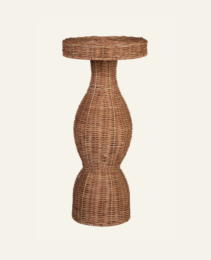 Sidebord natur - ø25x55 cm natur - 1