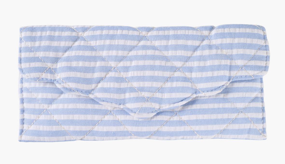 Brilleetui blå - 9x18 cm blå - 1