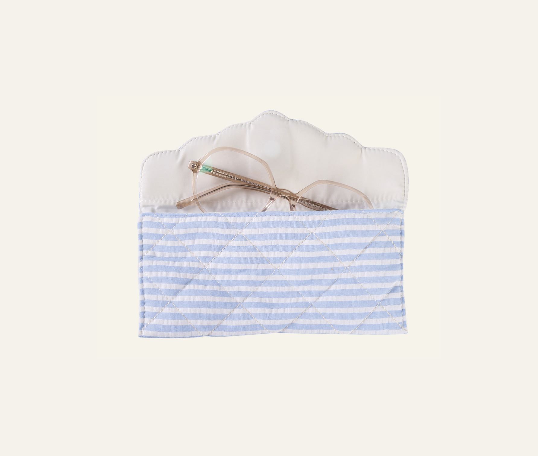 Brilleetui blå - 2