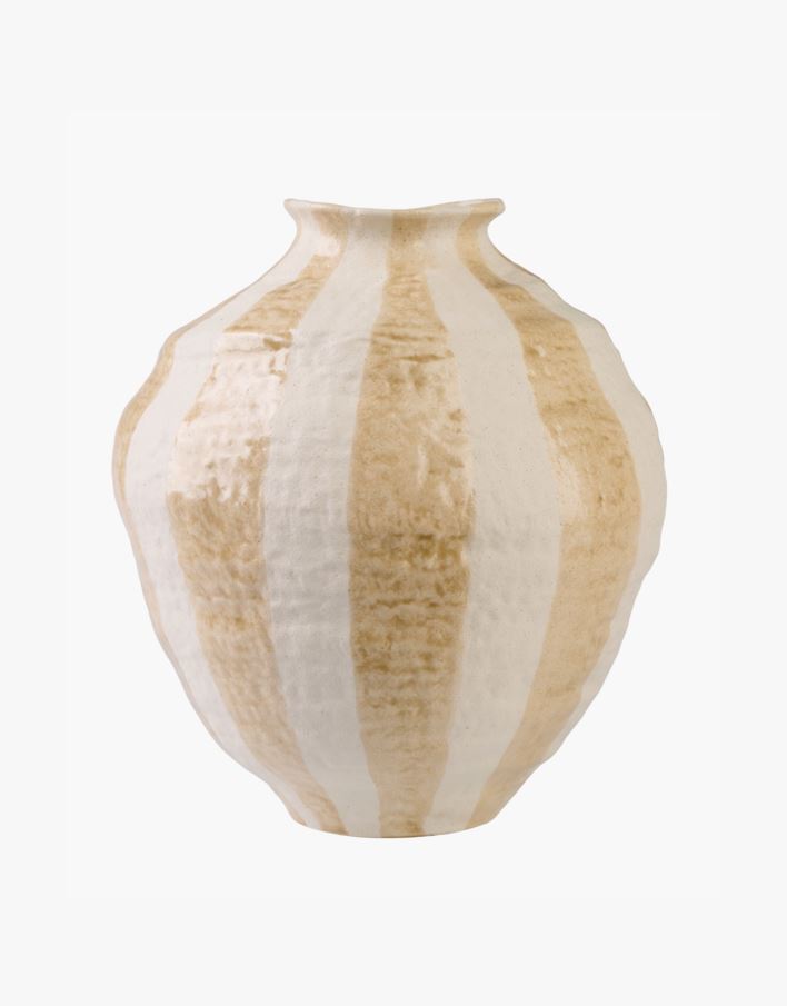 Vase multi beige - 25,6x23,4x29,8 cm multi beige - 1