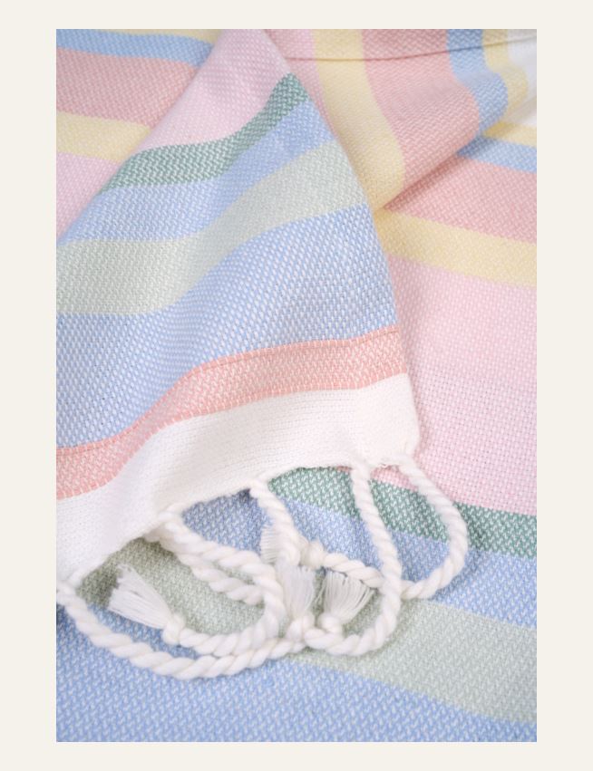 Badehåndkle multi gul - 2