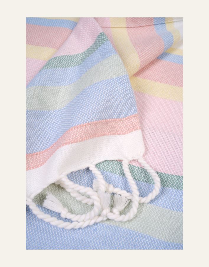 Badehåndkle multi gul - 2