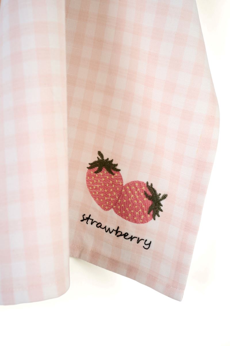 Kjøkkenhåndkle rosa - 2