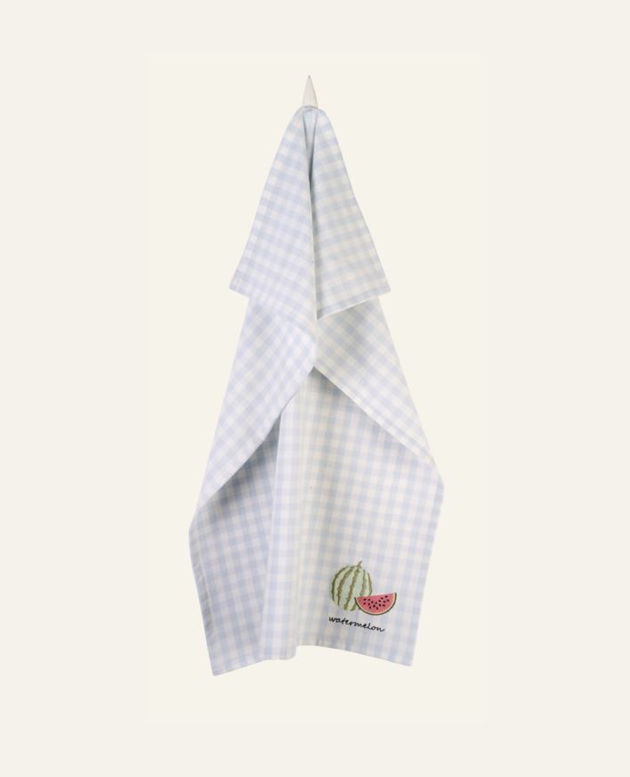 Kjøkkenhåndkle lys blå - 47x70 cm lys blå - 1