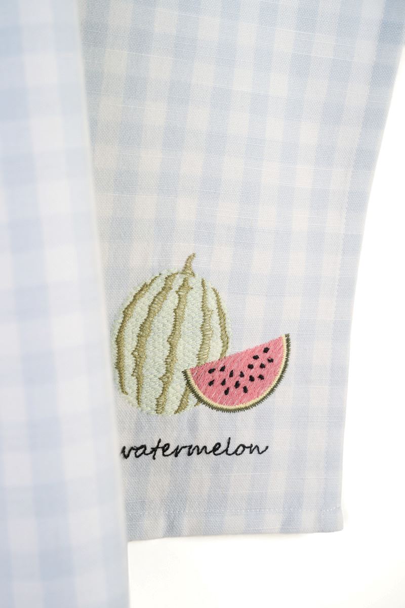 Kjøkkenhåndkle lys blå - 3