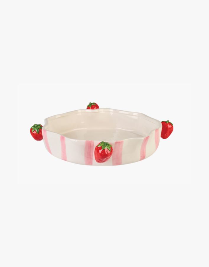 Ildfast form multi rosa - ø32,5 h5,5 cm multi rosa - 1