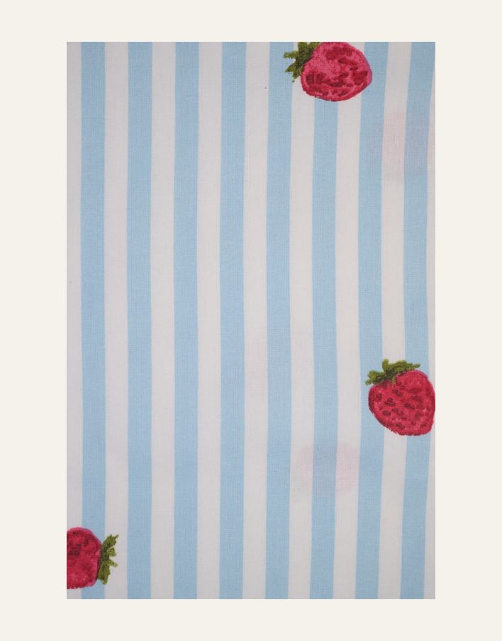 Voksduk multi blå - 2