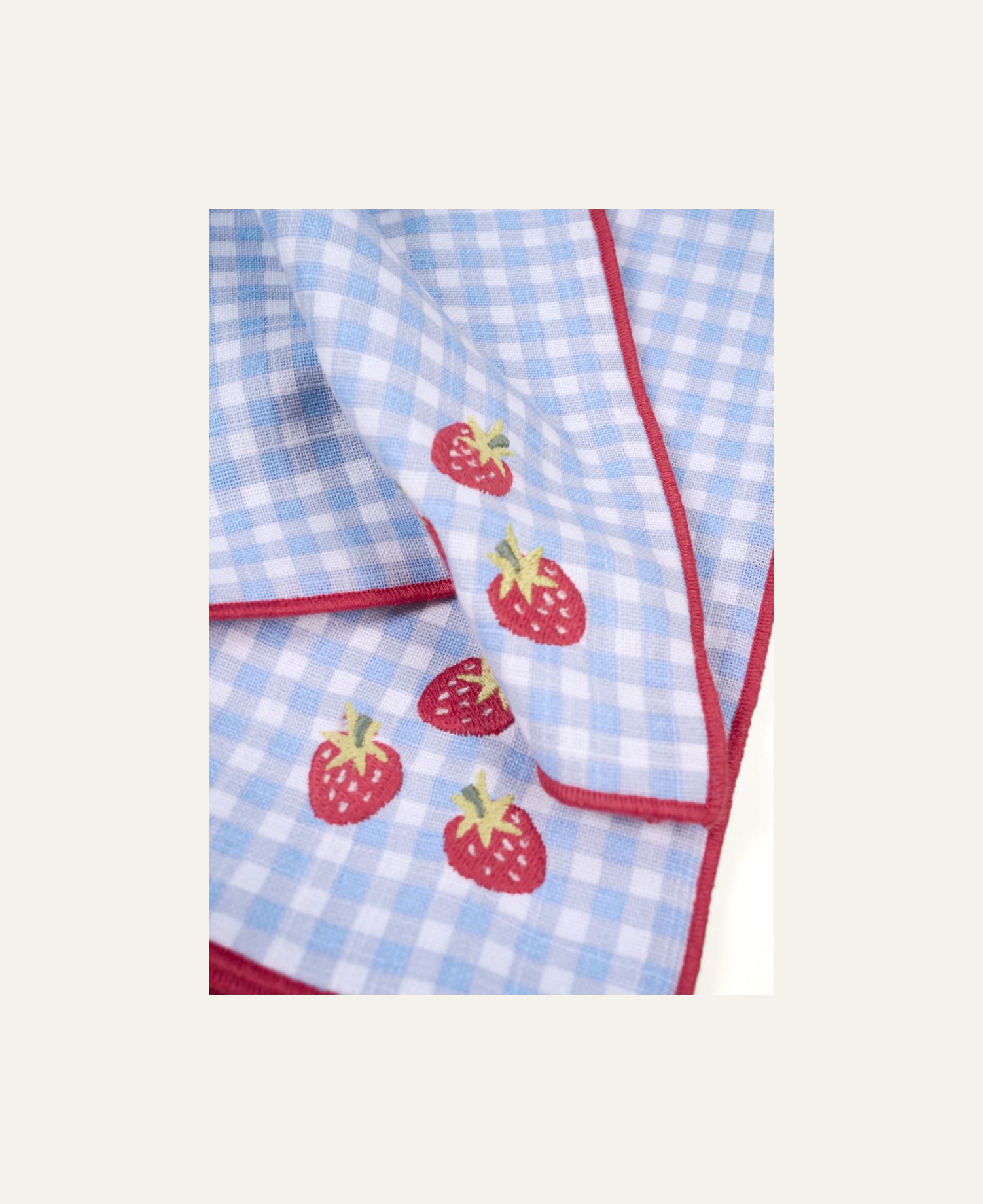 2pk tøyserviett blå - 4