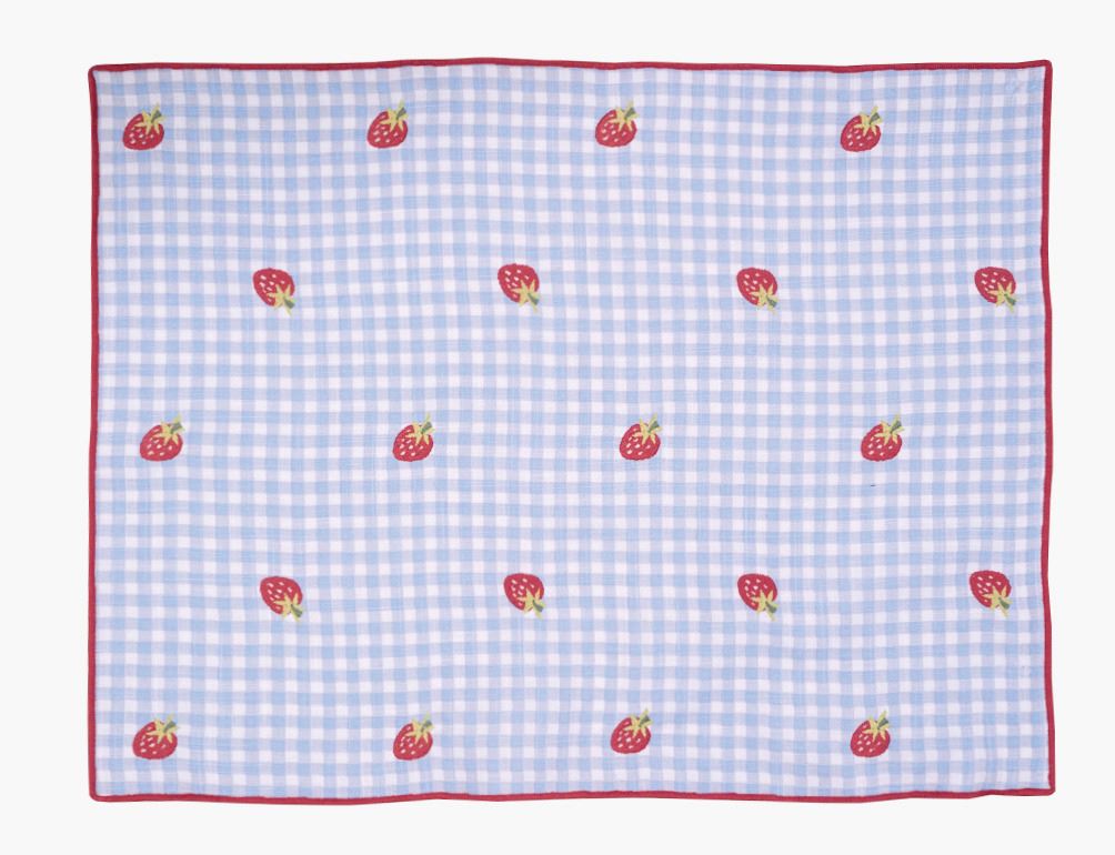 Brikke blå - 35x45 cm blå - 1