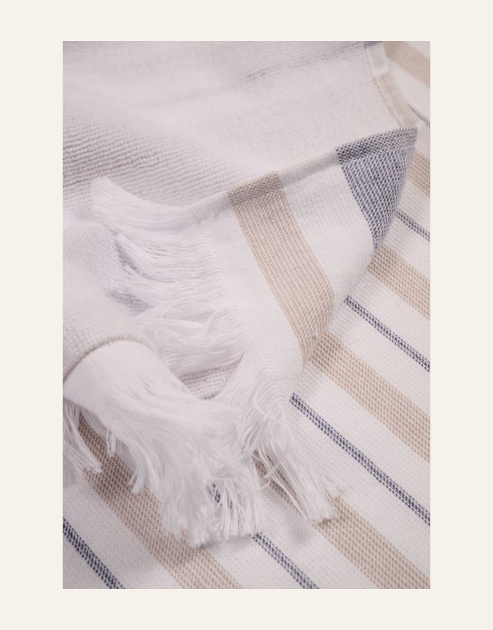 Badehåndkle multi blå - 2