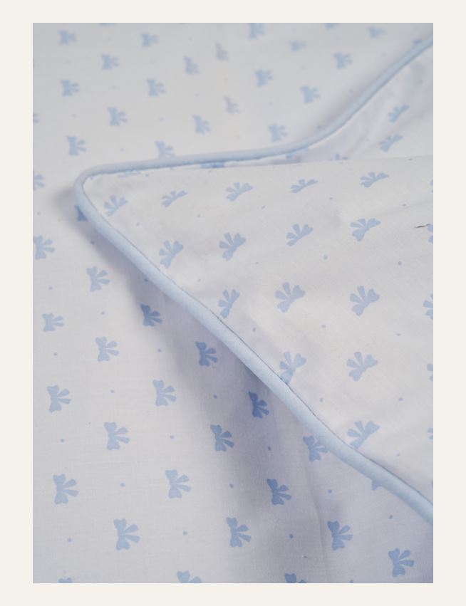 Sengesett lys blå - 2