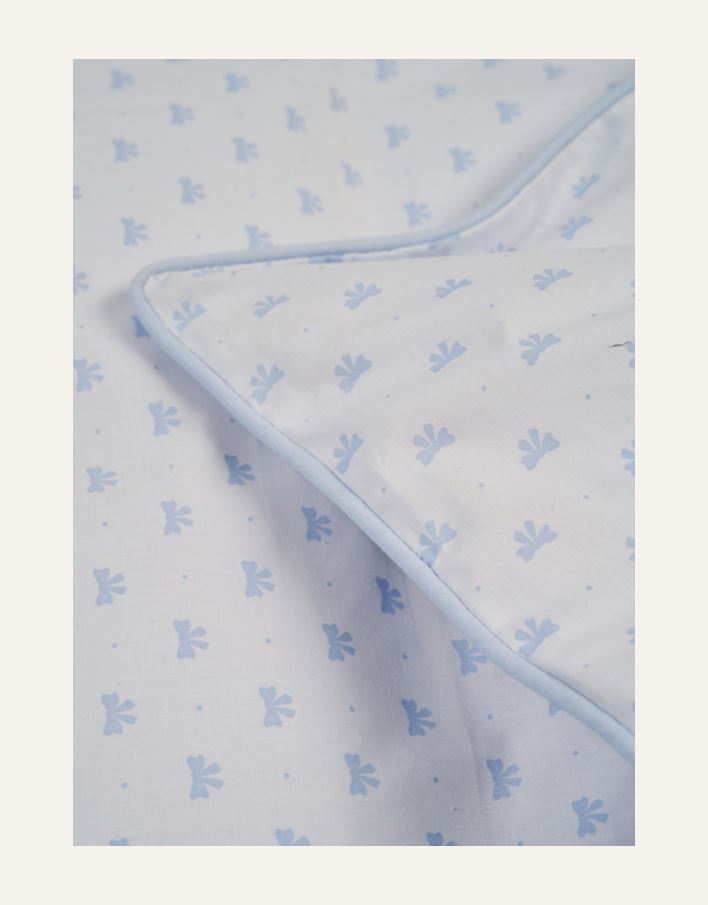 Sengesett lys blå - 2