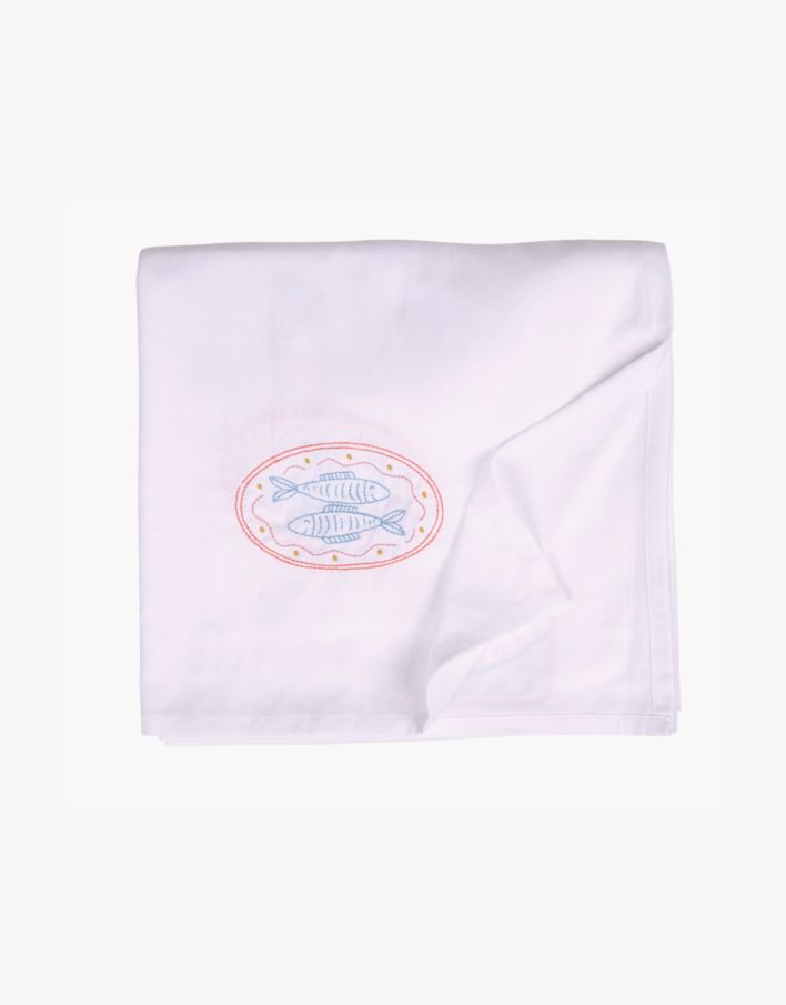 Duk hvit - 140x250 cm hvit - 1